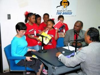 KSAP with Port Arthur schoolkids